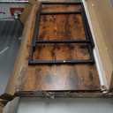 HOOBRO Computer Desk, Home Office Desk with Power Outlet, Writing Desk with 2 Shelves, Modern Small Desk for Home Office, Study, Easy to Assemble, Rustic Brown and Black BF43UDN01