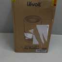 LEVOIT Air Purifier for Home Allergies Pet Hair in Bedroom, Covers Up to 1073 ft by 56W High Torque Motor, AHAM VERIFIDE, 3-in-1 Filter with HEPA Sleep Mode, Remove Dust Smoke Odor, Core300-P, White