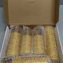 Homemory Flameless LED Candle with Embedded Star String Lights, Fake Candles with Remote Control & Timer, Battery Operated Candles, Amber, Set of 5 (Gold, 5pcs, D2.2"x H5"5"6"7"8")