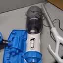 BIELMEIER Cordless Handheld Pool Vacuum 19 GPM with Telescopic Pole