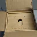 Disposable Face Towel Holder Bamboo Storage Box with 60 XL Towels, Cotton Balls Holders, Facial Towels Container Box with Drawer, Towel XL Organizer for Bathroom, Makeup Remover Dry Wipes Washcloths