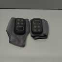 Foot Advanced  Triple Method Massager, with 5 Vibration Modes and 6 Heat Levels, Suitable for Reducing Fatigue and Plantar Fasciitis, Travel & Home Use Grey 2pcs