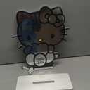 Get Trend Hello Kitty Sanrio 3D LED Light, Infinity Mirror Effect, USB Night Light, Room Decor, Bedroom Lamp, Kawaii Gifts for Girls Teens Women (Multi Hello Kitty)