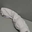 Biscaynebay Wrap Around Bed Skirts for Full & Full XL Beds with Long Drop of 18", White Adjustable Elastic Dust Ruffles Easy Fit Wrinkle and Fade Resistant Silky Luxurious Fabric Machine Washable