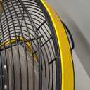 16 Inch Portable Rechargeable Solar Floor/Table Fan, Air Circulation Fan Powered by Solar Panel and AC Charger Dual Input for Indoor Household, Office, Camping, Picnic Outdoors