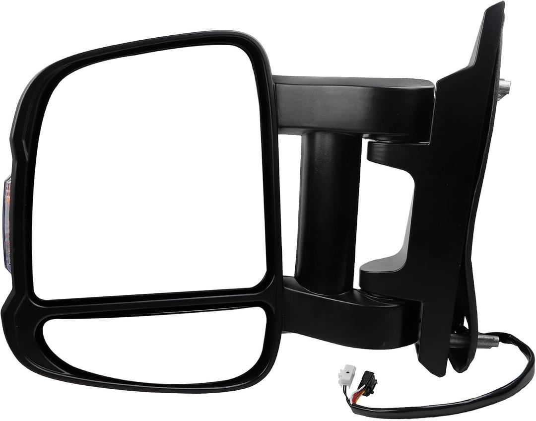 Dasbecan Driver Side Mirror Compatible with Ram Promaster 1500 Long Arm