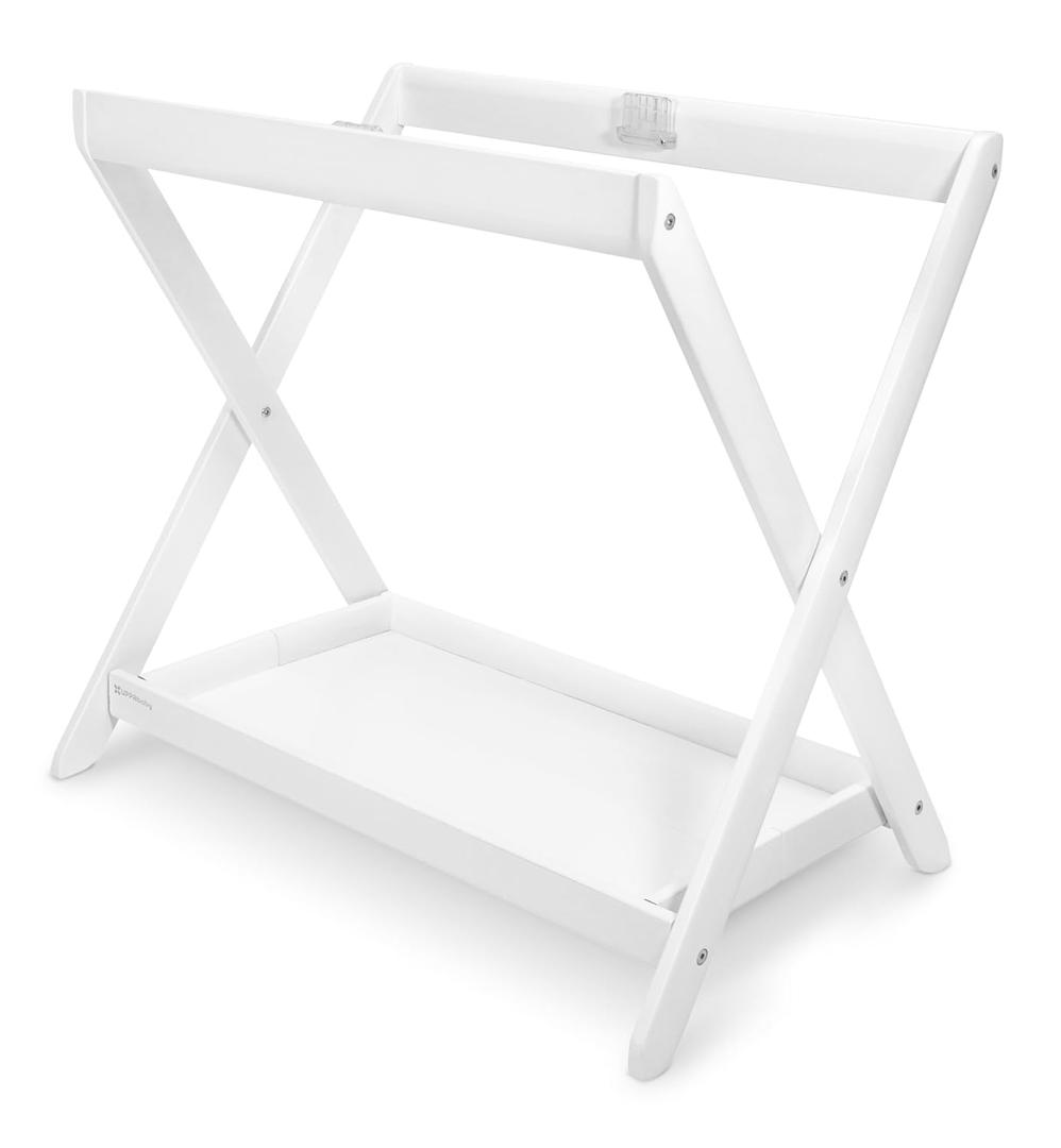 UPPAbaby Bassinet Stand - Quick + Secure Attachment - White, Bassinet Stand
