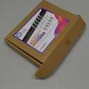 Silver Curtain Rings with Clips 1.5" Inch Set of 40 Heavy Duty Curtain Hooks for Drapes, Caps, Pictures - fits on Rod Diameter Upto 1.25Inch/32mm (Silver, 1.5" Inch - 40 Pack)