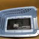 Petmate Dog Crates for Small Dogs & Cat Carriers, Two-Door Plastic Pet Kennel, Top & Front Loading, Made in USA, 24", Blue, 24.1"L x 16.8"W x 14.5"H