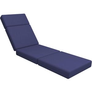 Chaise Lounge Cushions Outdoor, 72 x 21 x 4 Inch Lounge Chair Cushions for Outdoor Furniture - Waterproof Lounge Patio Replacement Cushion, 4In Fade-Resistant ThickPatio Chaise Lounge Cushion
