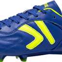 KELME Soccer Cleats Men Pro Calfskin Leather Soccer Shoes Outdoor Firm Multi Ground Football Sneaker Unisex Adult