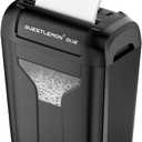 12-Sheet Paper Shredder for Home, Quiet Cross Cut Shredders, P-4 Ultra Security, 4.5 Gal Bin, Shred Quietly for Shred for Credit Card, Mail, Staples, <58 dB(OL12)