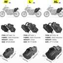 Rhinowalk Motorcycle Saddle Bags Waterproof Anti-Vibration Motor Side Bags Shoulder Bag Motorbike Panniers 28L(14L*2) for most Adventure and Sport Motorcycle Racks, 1 Pair