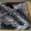 HOUSE DAY Black Velvet Hangers 60 Pack, Non Slip Clothes Felt Hanger Heavy Duty for Coat, Premium Slim Space Saving Suit Hangers for Closet Organizer, 360 Rotating Silver Hook