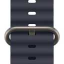 Apple Watch Band - Ocean Band (49mm) - Navy with Natural Titanium Finish - Regular