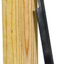 Architectural Mailboxes 23" Height, No Dig, 4x4 Wooden Pine Post Insert with Anchor Kit for Slip Over Posts