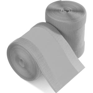 Floor Cable Covers,20 Feet Cord Cover Wire Protector Cable Wire Storage Cover Used to Protect The Cable and Prevent Tripping Over The Cords (Gray)