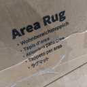 AMADA 8x10 Area Rugs for Living Room, Washable Area Rug, Blue