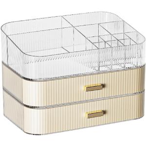 Makeup Drawer Organization Box Acrylic Cosmetic Storage Box Large Capacity Desktop Skincare Storage Box for Cosmetic