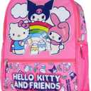 AI ACCESSORY INNOVATIONS Sanrio Backpack Hello Kitty and Friends Kuromi My Melody 16" School Bookbag