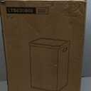 SONGMICS Motion Sensor Trash Can, 18-Gallon (68L) Automatic Kitchen Garbage Can with Stay-Open Lid, Soft Close, Stainless Steel, 15 Trash Bags Included, Ink Black ULTB630B68