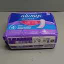 Always Discreet Adult Incontinence Pads for Women, Moderate Absorbency, Long Length, Postpartum Pads, 54 Count