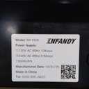 Infandy Electric Wall Heater for Indoor Use, 120V Wall Heater with Thermostat and Remote, 3 Heating Modes, 9H Timer, Child Lock, Overheat Protection, Suitable for Bathroom, 1500/750 Watt, Hardwired