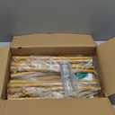 Metal Wedding Arch Stand,Set of 2 Gold Curved Top Arch Backdrop Stand Wedding Arches for Ceremony Birthday Anniversary Baby Shower Floral Stand Background Decoration (Gold,7.8FT & 6.7FT)