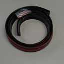 Spoilers for Cars, 3D Rubber Car Rear Spoiler Roof Lip Kit, Trunk Spoiler Trim Strip, Punch-Free Roof Spoiler Wing Sticker for Car Decorations, Automotive Exterior Accessories (Black)