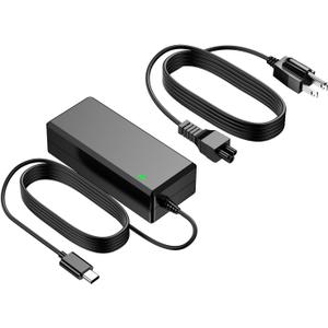 WUKUR 65W USB C Charger for NOCO UltraSafe Jump Starter Compatible with NOCO Boost X GBX45 GBX55 GBX75 GBX155 & Boost Air AX65 UltraSafe Portable Jump Starters Power Adapter Cord