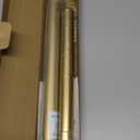 Closet Rods for Hanging Clothes, 17 to 39 Inch Heavy Duty Stepless Adjustable Closet Hanging Rod, 1.3 Inch Diameter Metal Closet Rod for Wardrobes Laundry Bedroom RV, Gold