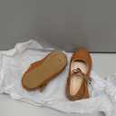 Kiderence Little Toddler Girls Dress Shoes Ballerina Ballet Flats Kids Mary Janes (Cl02 Brown) 9