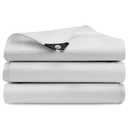 20*30ft Heavy Duty 20 Mil Tarp Cover White Poly Tarpaulin Tarpaulin with Grommets and Reinforced Edges Waterproof, UV Resistant, Rip and Tear Proof Tarp Cover