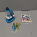 National Geographic Junior Microscope for Kids- Kit Includes Up to 250x Magnification Handheld Mini Attachment, 12 Slides, Lab Guide, Science Toy for Ages 6-12, STEM Project