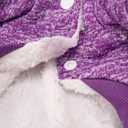 Dog Sweater, Dog Sweaters for Small Dogs, 2, 3 Pack Warm Soft Pet Clothes for Puppy, Medium Large Cat, Dogs Girl or Boy, Dog Shirt for Winter Christmas (Coat Pink+Purple, Small)