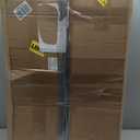 Furologee 51" Computer Desk with Power Outlet and LED Lights, Reversible Home Office Desk with File Cabinet & Monitor Stand, Large Gaming Table with Storage Shelves & Drawer, Rustic Brown