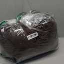 Exclusivo Mezcla Fleece Throw Blanket for Couch,Super Soft and Warm Lightweight Checkered Pattern Blankets for All Seasons, 50x60 Inches, Coffee