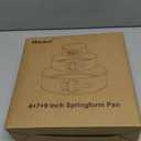 Springform Pan Set of 3 Leakproof Spring Form Pan for Cheesecake, Nonstick 4 7 9 Inch Cheesecake Pan with Silicone Protector, Springform Cheese Cake Pans Sets for Baking with 50Pcs Parchment Paper