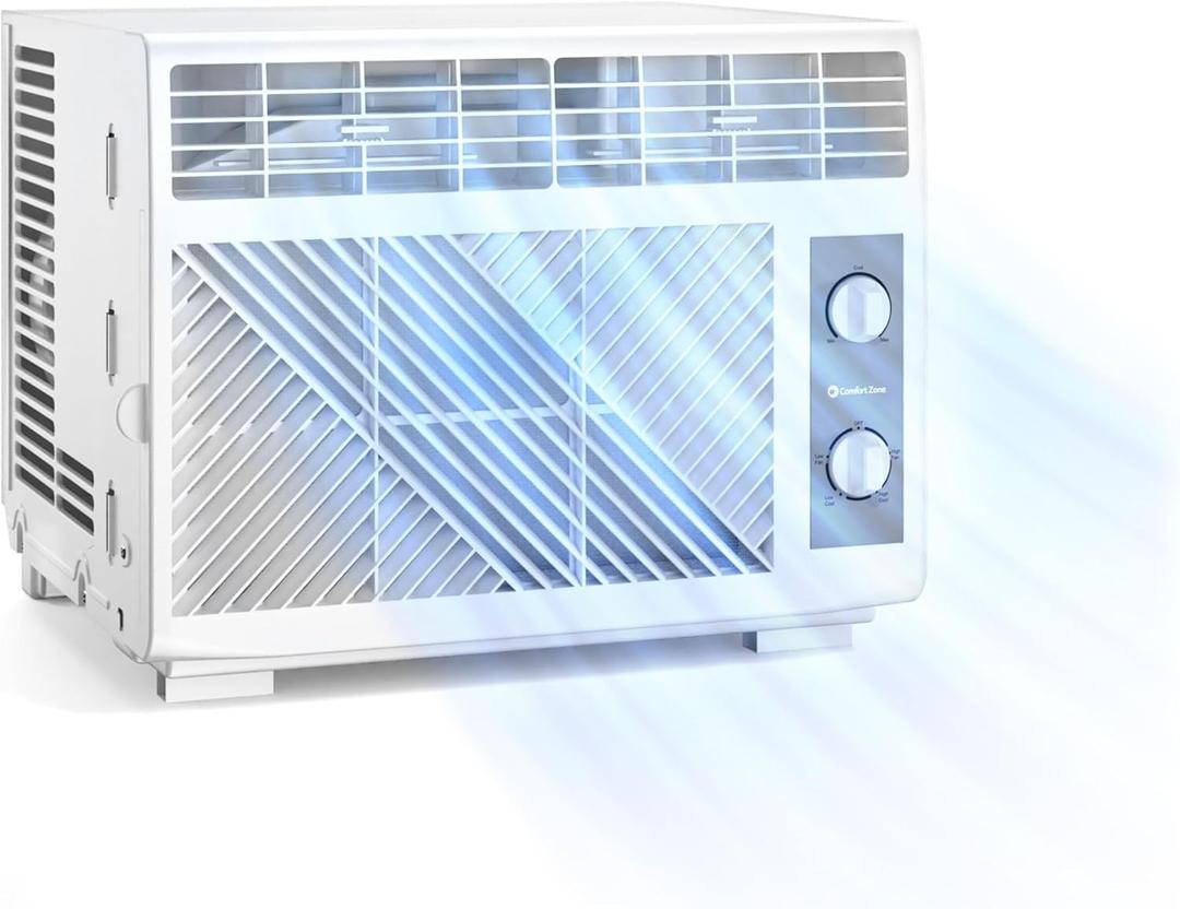 Comfort Zone HWF05XCW Window Air Conditioner, White