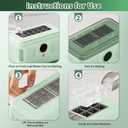 Portable Ice Maker, Fast Ice Making, Quiet, Energy-Efficient, with Ice-Cubes Detachment Rack and Removable Top Cover, Ice Makers Countertop for Home, Office, Parties, Camping, Travel