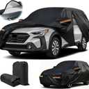 Cover for Mitsubishi Outlander, Winter Cover for Subaru Outback 2015-2024, Thickened Covers for Outlander, Custom Fit Outlander Covers 2005-2025, Snow Hail Dust Sun Protection with Door Zipper