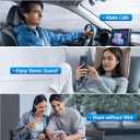 kurdene P3 Wireless Earbuds Bluetooth 5.3 Headphones, Deep Bass Stereo with Microphone Earphones in-Ear, Immersive Premium Sound Ear Buds for iPhone, Android-Pink