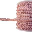 1/2 Inch Gimp Braid Trim 15 Yards for Upholstery Costume DIY Crafts(Dusty Pink Powder 1026)