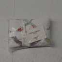 Laura Ashley Home - Standard Sham, Soft Cotton Bedding with Envelope Closure, Pre-Washed Home Decor for Added Softness (Ruffle Garden Cream, 20" x 26")