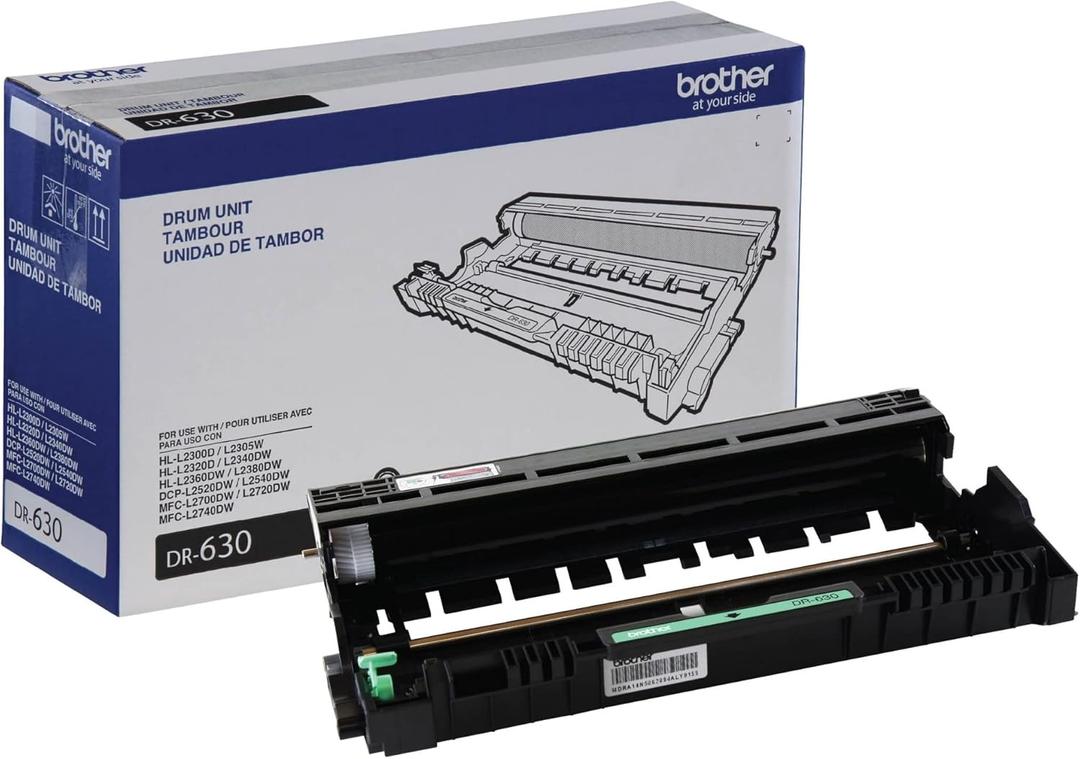 BROTHER Genuine DR630 Original Drum Unit Black (1 Pack)