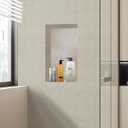 Uni-Green Ready Tile Shower Niche Shelf 17"X25"X4"Inside 14"X22" - - Water and Leak Proof Large Wall Niche Insert