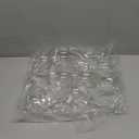 10pcs Clear Plastic Snow Globe Water Globe Lightweight Fillable Decorative for Crafts One Design for Easy Use and Storage for Christmas and Projects