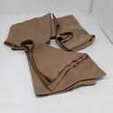 NICETOWN Black Valances for Windows - Energy Efficient Small Short Tiers Scalloped Valance Blackout Curtain Drapes for Dining Room/Living Room/Bathroom/Cafe Window, Set of 2, W52 x L18