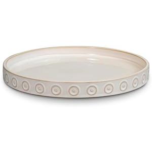 Plant Saucer for Indoors - Ceramic Plant Saucer for Outdoors 11.4 Inch Plant Water Catcher Tray Plant Pot Saucer Plant Drip Tray Drainage Large Plant Plates to Catch Water White