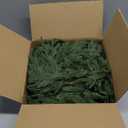 Artificial Pine Garland Soft PVC Realistic Pine Garland for Xmas Fireplace Door Decoration 270cm